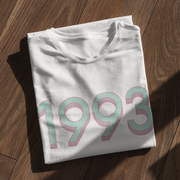 1993 'Mint/Pink' Tee - TalkPeng