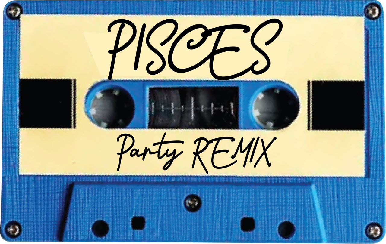 Pisces Party Remix Softstyle Tee - TalkPeng