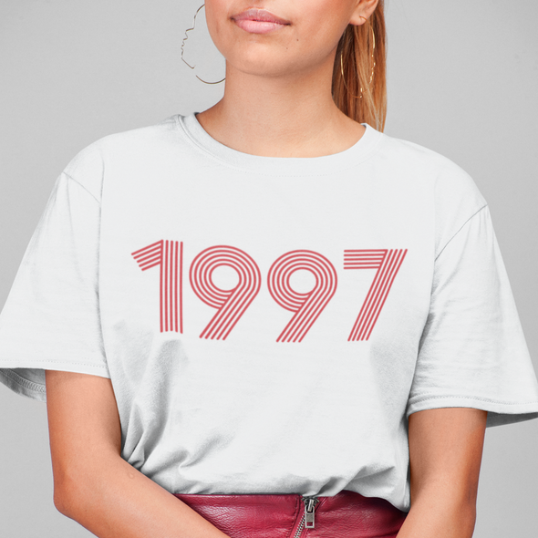 1997 Retro Red Softstyle Tee - TalkPeng