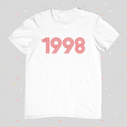 1998 Retro Red Softstyle Tee - TalkPeng