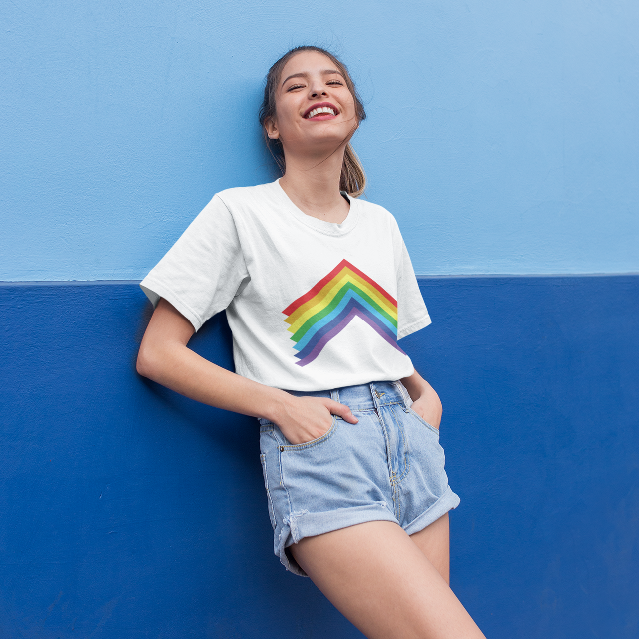 Rainbow Tee - TalkPeng