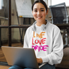 Live, Love, PRIDE Sweater - TalkPeng