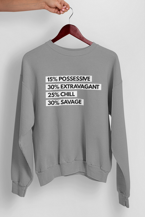 100% TAURUS Sweater - TalkPeng