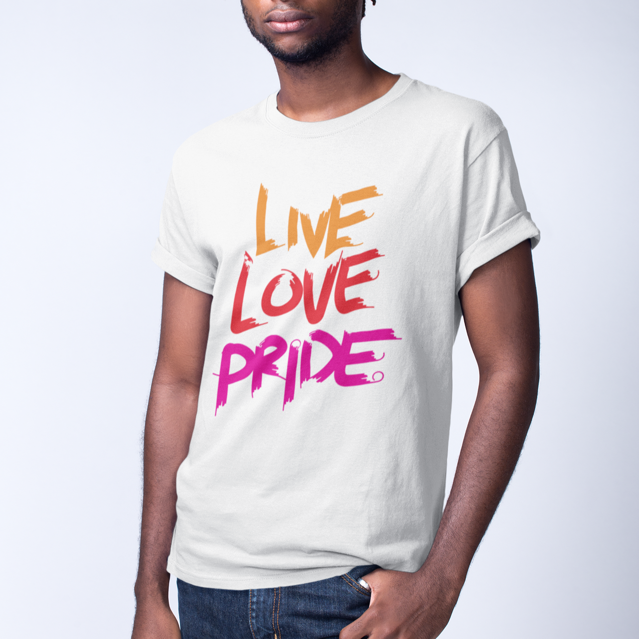 Live, Love, PRIDE Tee - TalkPeng