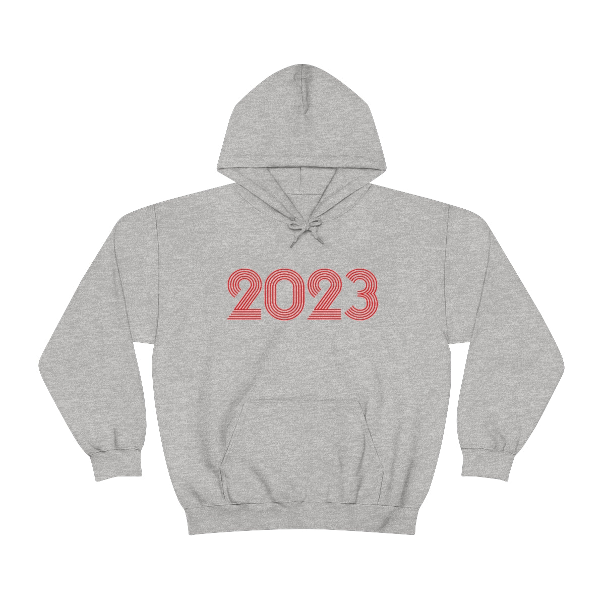 2023 Retro Red Hoodie - TalkPeng