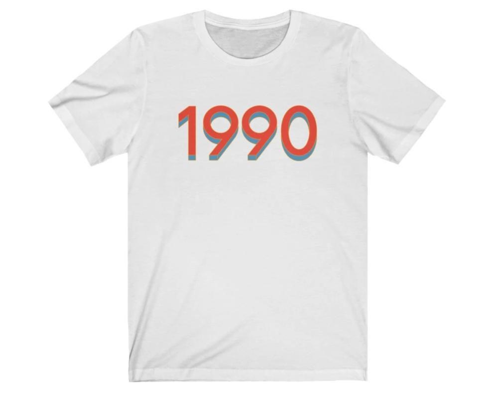 1990 Red/Blue Tee - TalkPeng