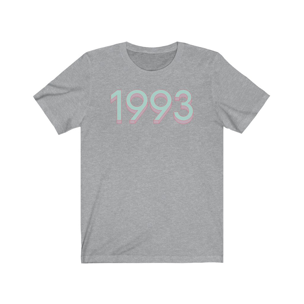 1993 'Mint/Pink' Tee - TalkPeng