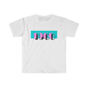 1960 Pink Skies Softstyle Tee - TalkPeng