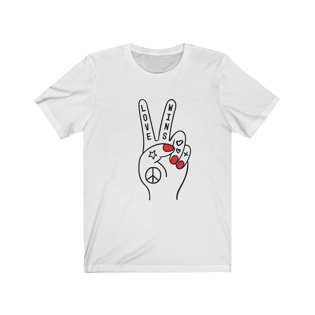 Love Wins B&W Tees - TalkPeng