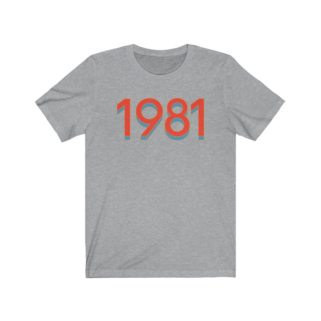 1981 'Red/Blue' Tee - TalkPeng