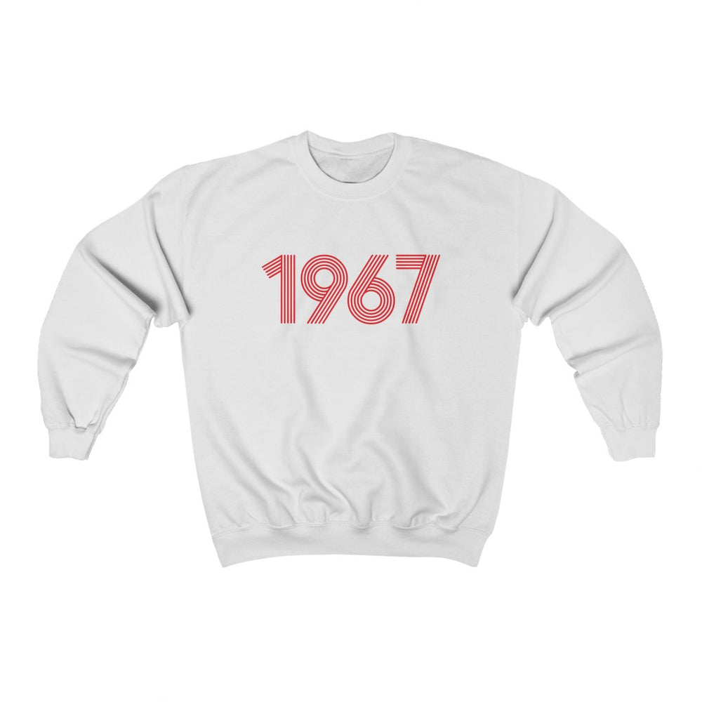 1967 Retro Red Sweater - TalkPeng