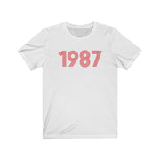 1987 Retro Red Tee - TalkPeng