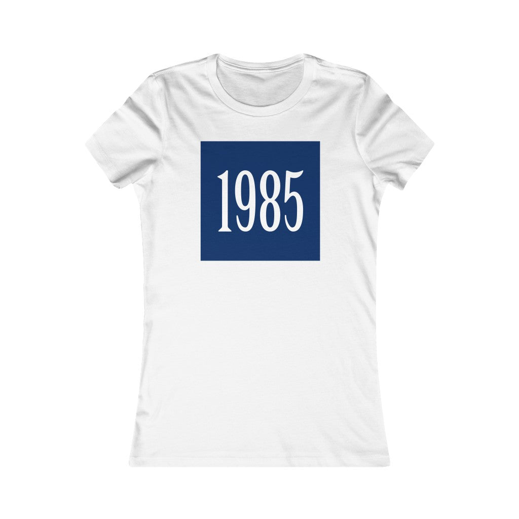 1985 'Feeling Blue' Women's Tee - TalkPeng