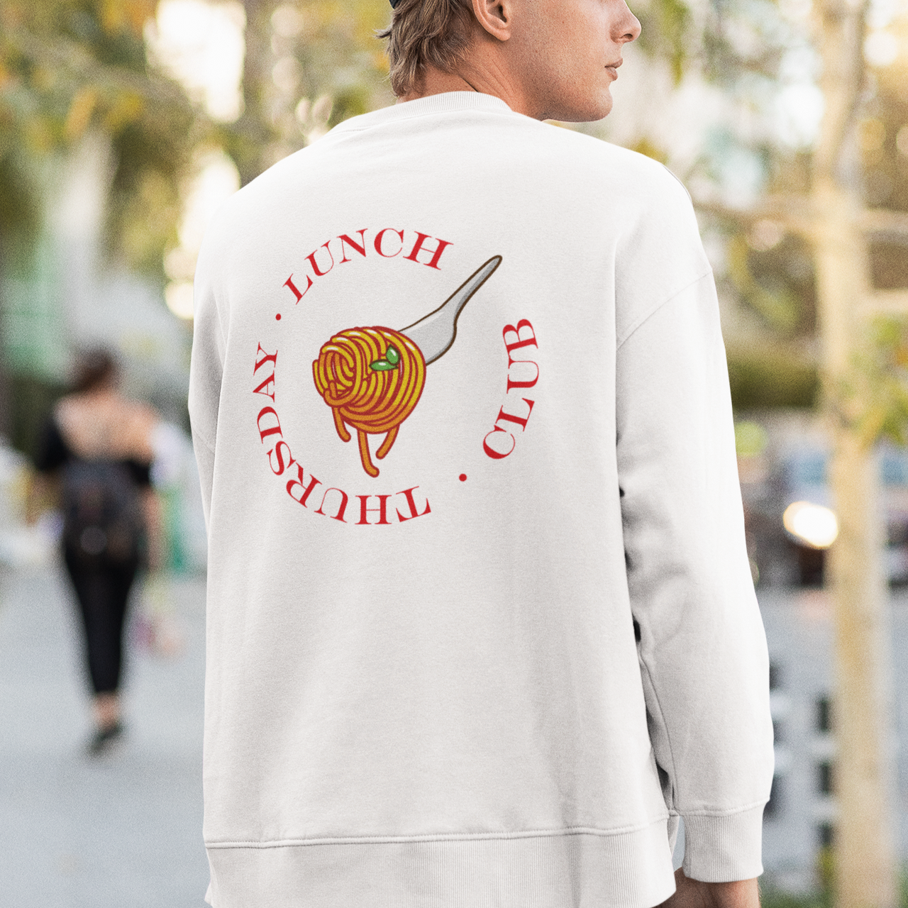 Lunch Club Unisex Sweater - TalkPeng