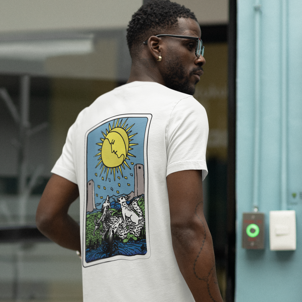 Pisces Card Softstyle Tee - TalkPeng