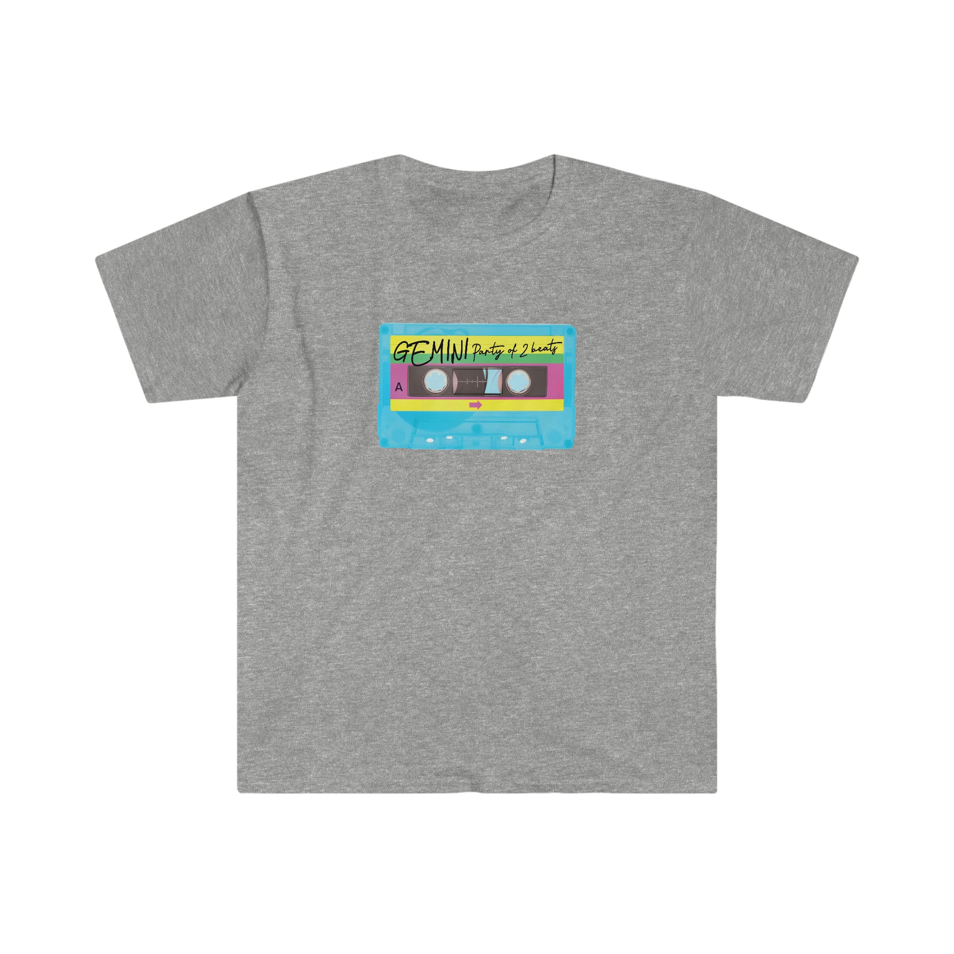 Gemini Party of 2 Softstyle Tee - TalkPeng