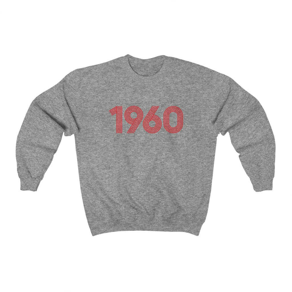 1960 Retro Red Sweater - TalkPeng