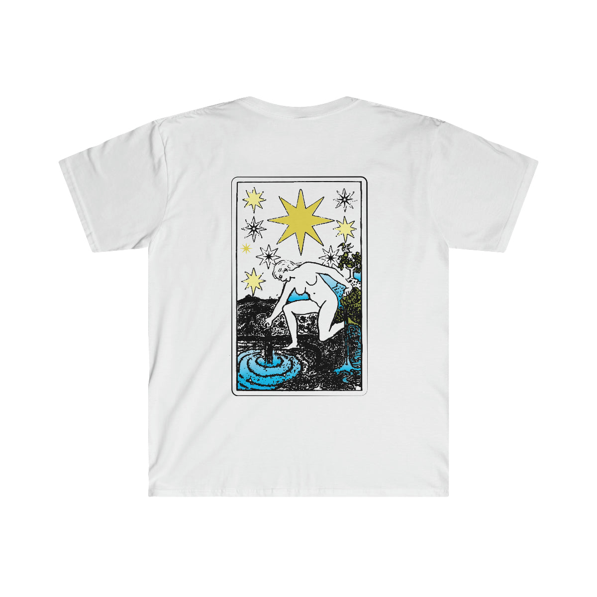 Aquarius Card Softstyle Tee - TalkPeng