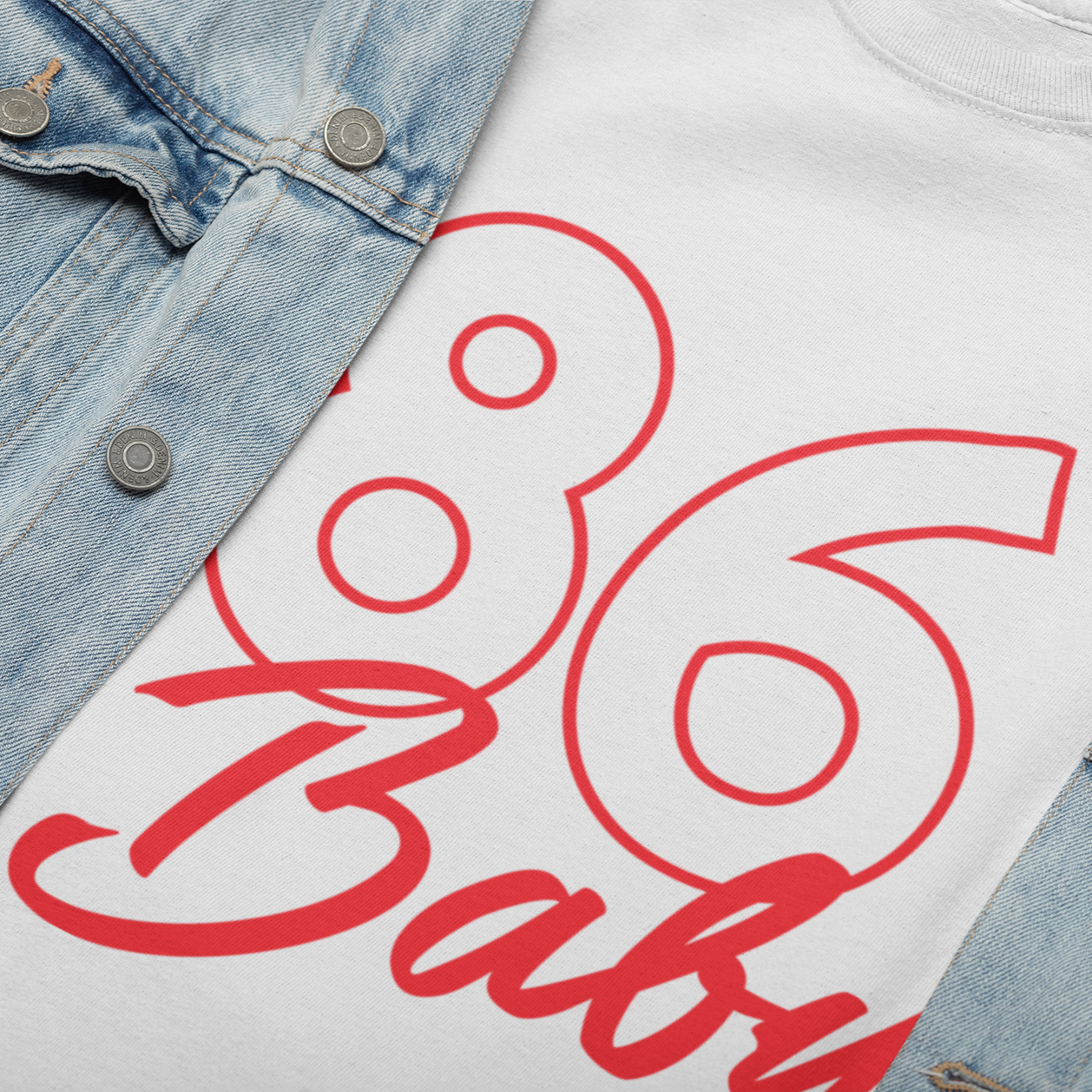 '86 Baby Tee - TalkPeng