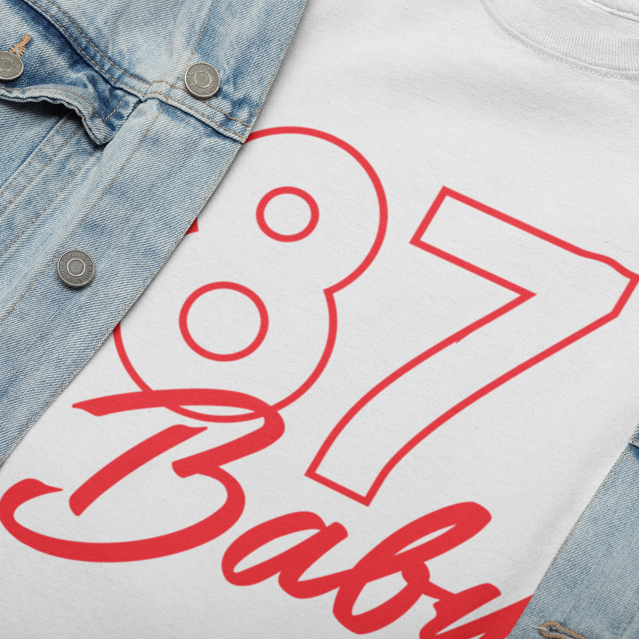 '87 Baby Tee - TalkPeng