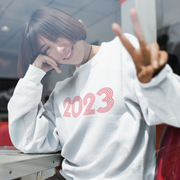 2023 Retro Red Sweater - TalkPeng