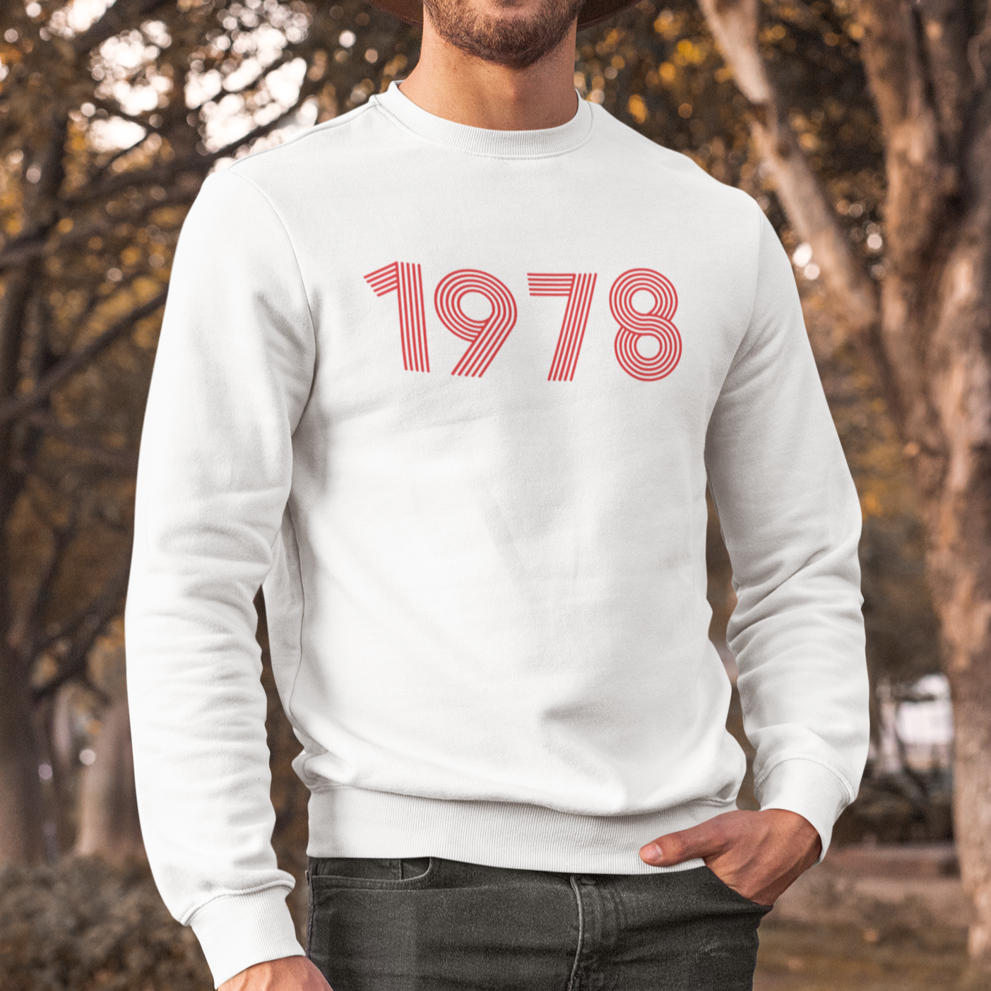 1978 Retro Red Unisex Sweater - TalkPeng