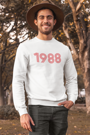 1988 Retro Red Unisex Sweater - TalkPeng