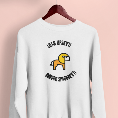 Less upsetti, more spaghetti Sweater - TalkPeng