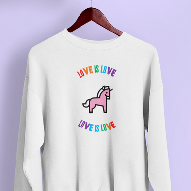 Love is love is love Sweater - TalkPeng