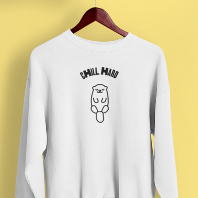 Chill hard Sweater - TalkPeng