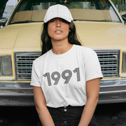1991 Retro Black Tee - TalkPeng