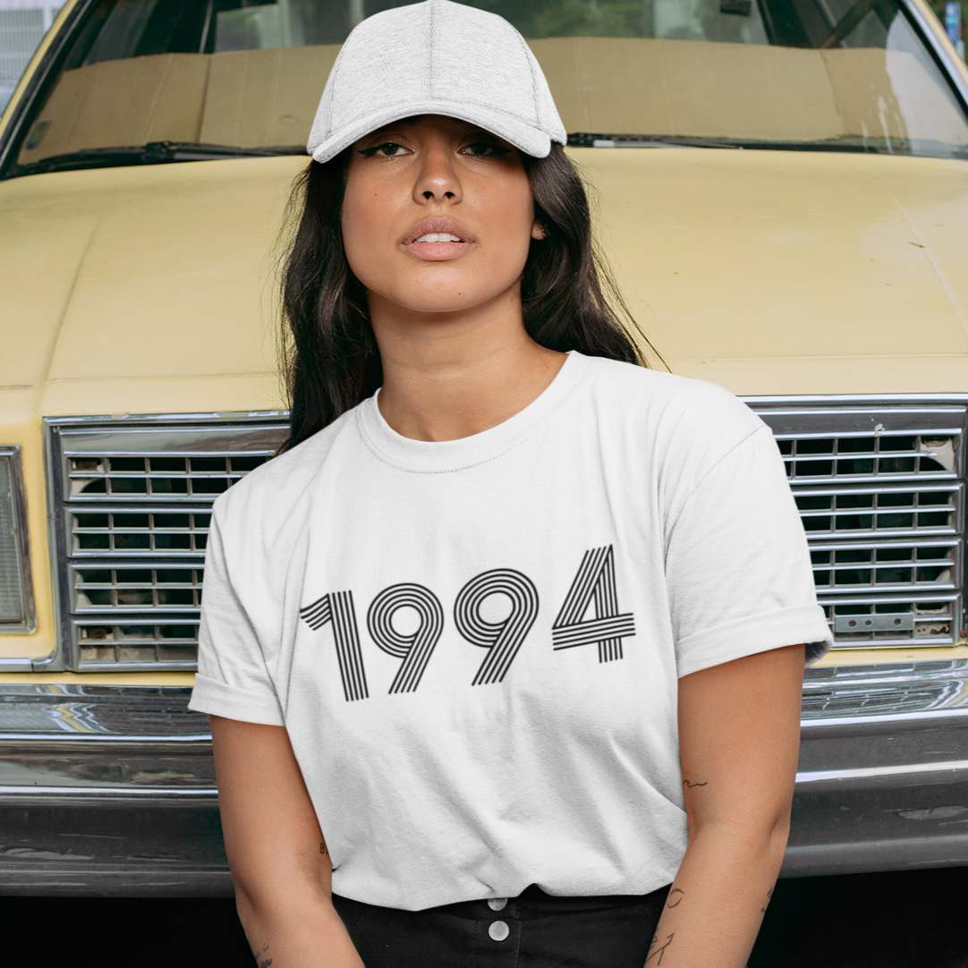 1994 Retro Black Tee - TalkPeng