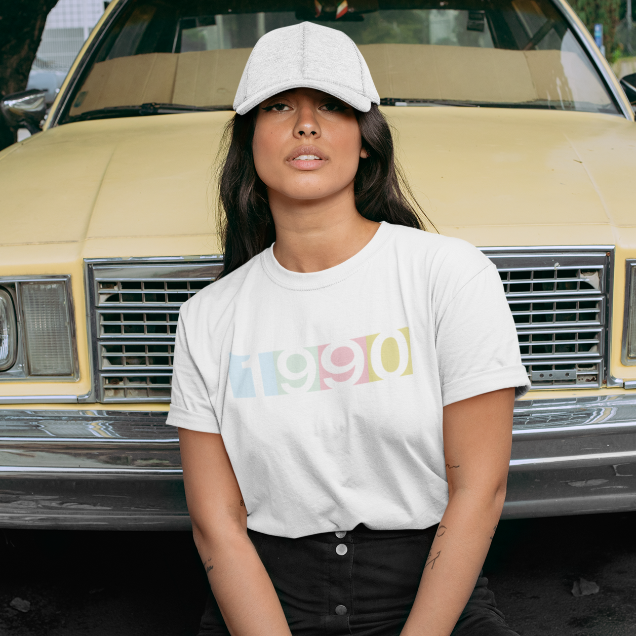 1990 Technicolor Tee - TalkPeng