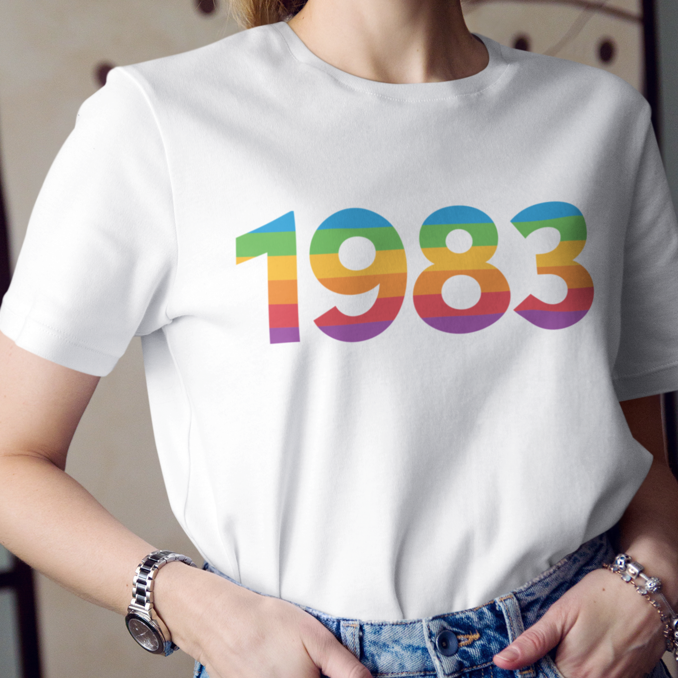 1983 'Spectrum' Tee - TalkPeng