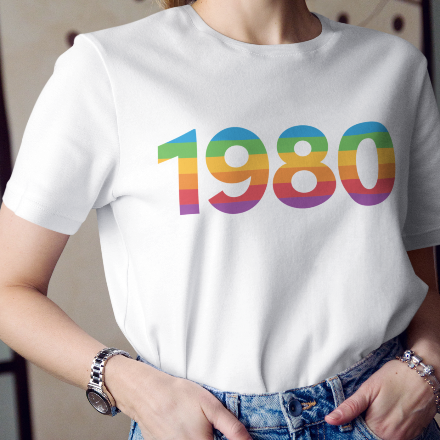 1980 'Spectrum' Tee - TalkPeng