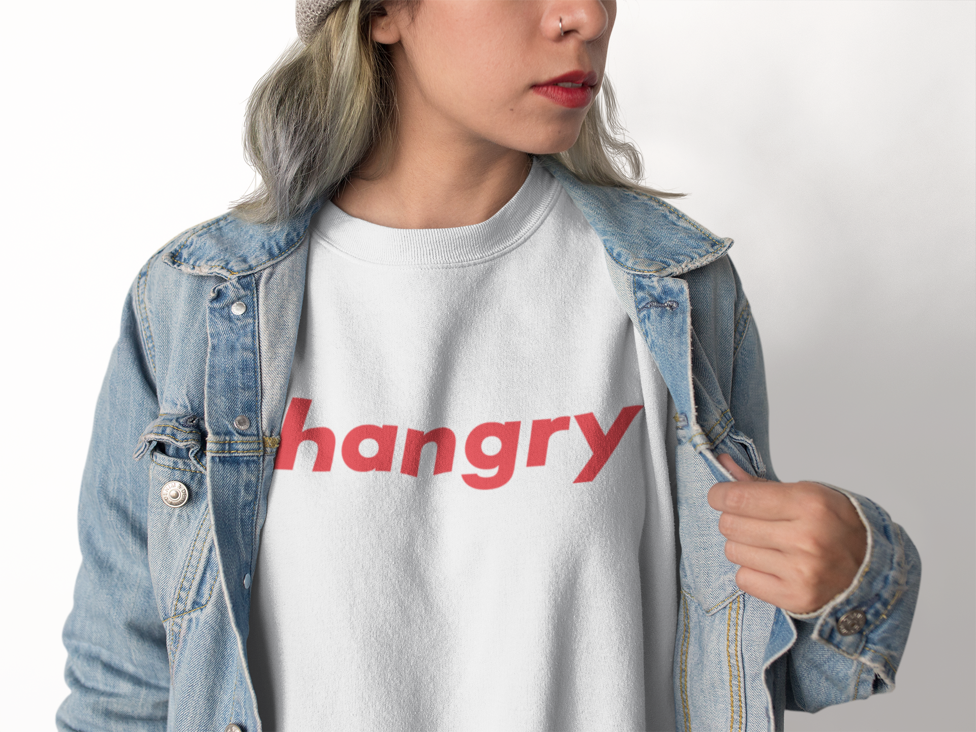 'Hangry' Unisex Sweater - TalkPeng