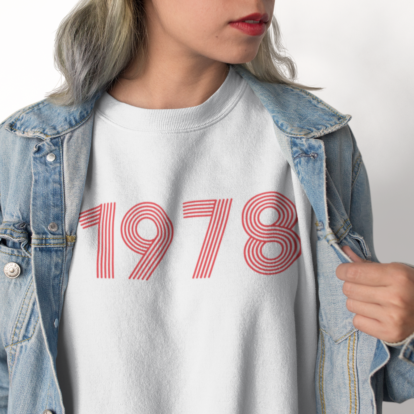 1978 Retro Red Unisex Sweater - TalkPeng