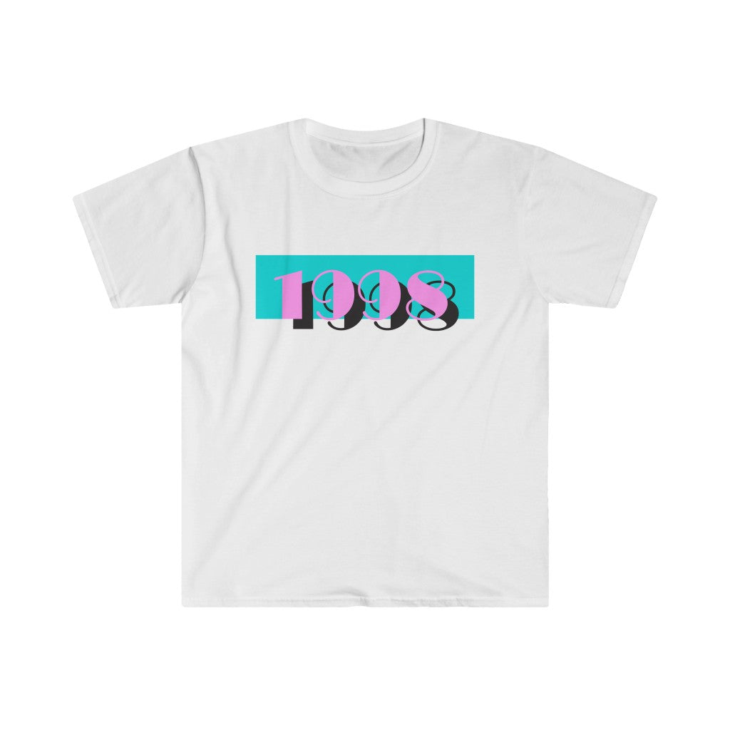 1998 Pink Skies Softstyle Tee - TalkPeng