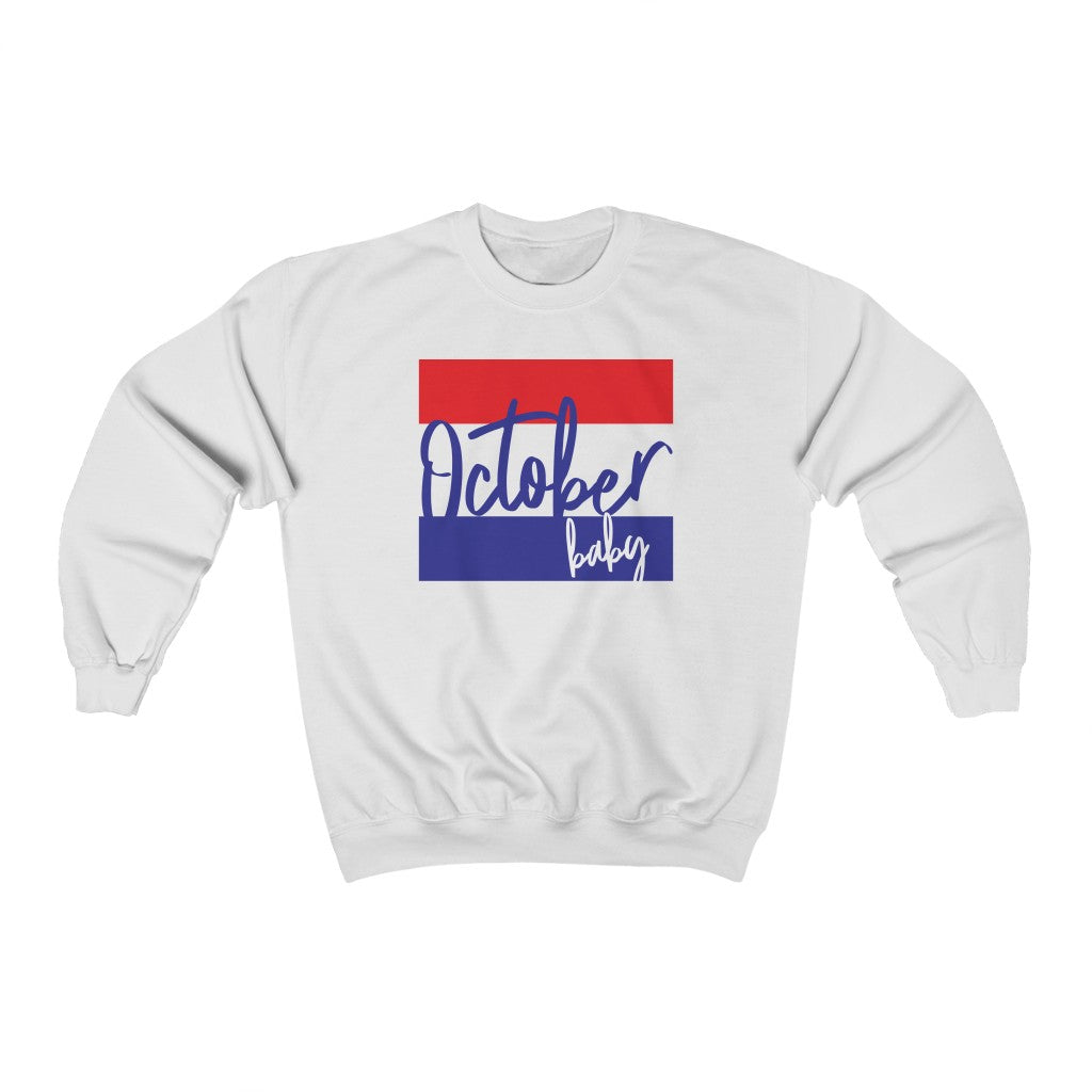 October Baby Unisex Sweater - TalkPeng