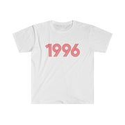 1996 Retro Red Softstyle Tee - TalkPeng