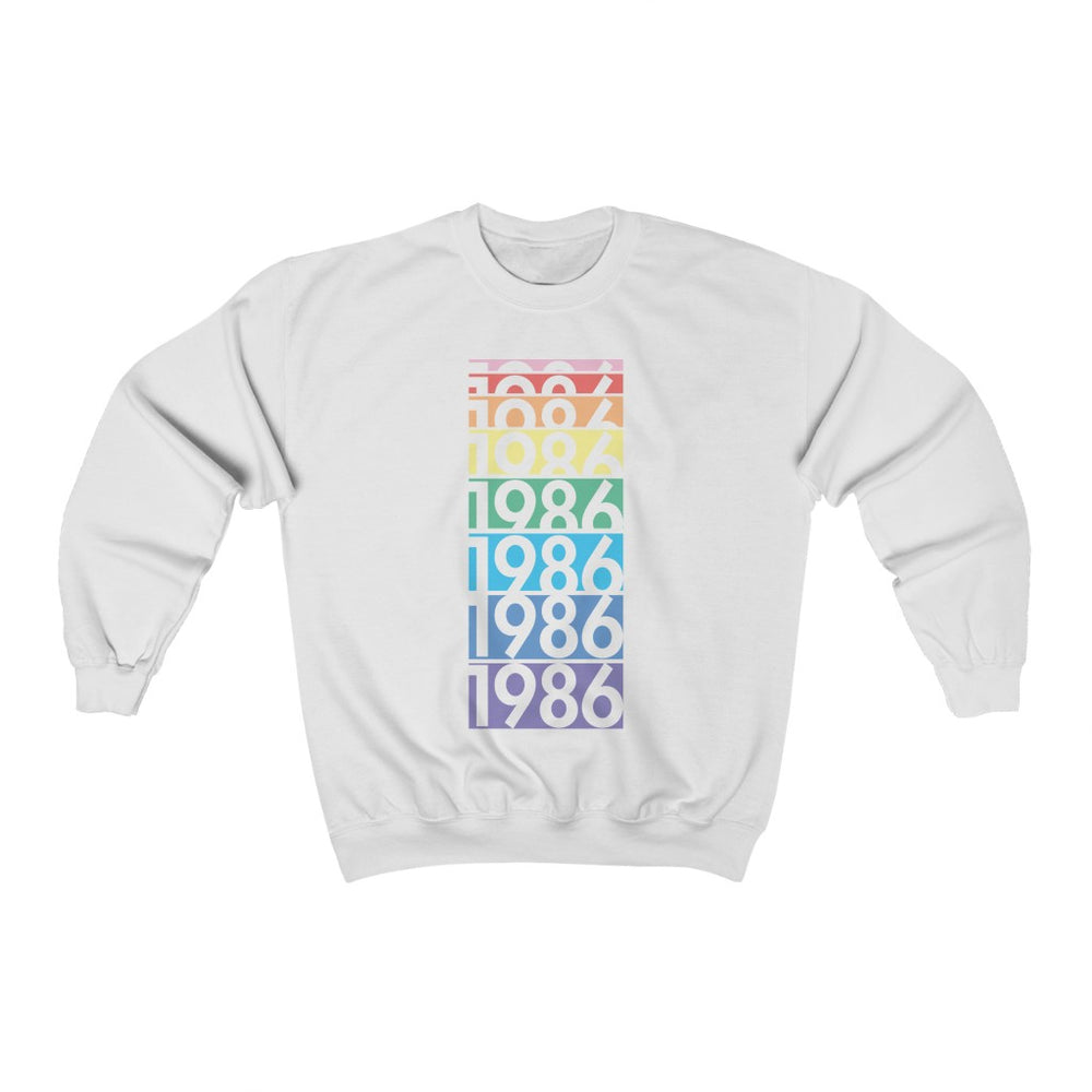 1986 'Cascading Rainbows MK2' Unisex Sweater - TalkPeng