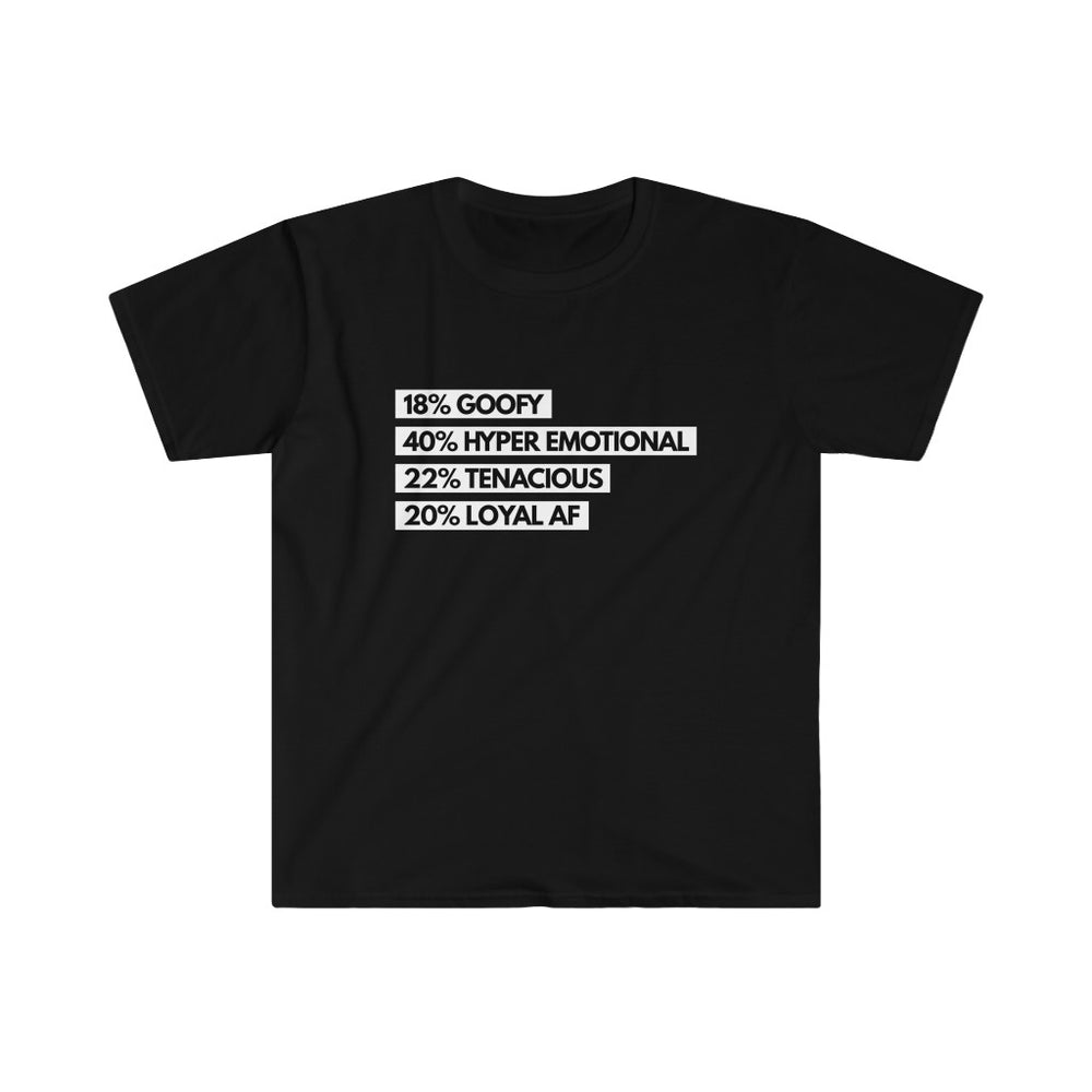 100% CANCER Softstyle Tee - TalkPeng