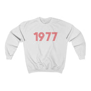 1977 Retro Red Unisex Sweater - TalkPeng