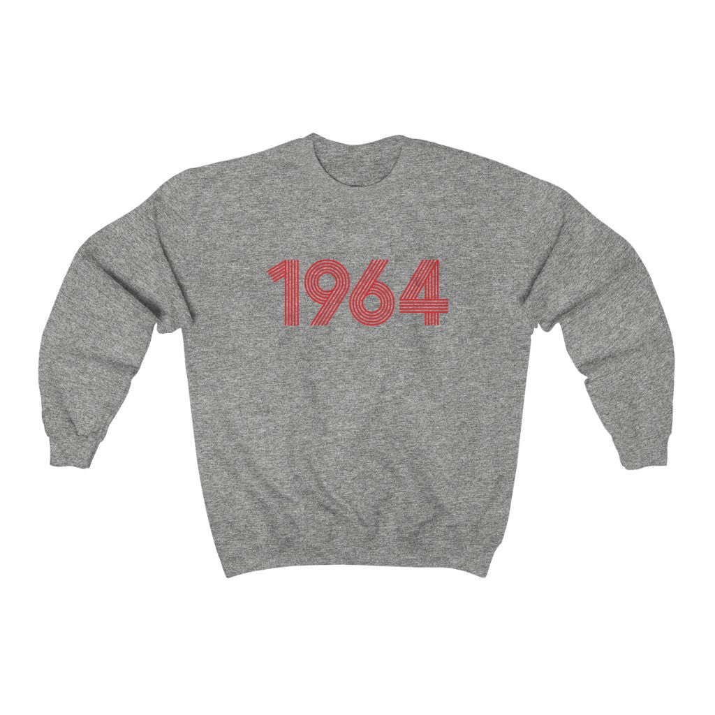 1964 Retro Red Sweater - TalkPeng