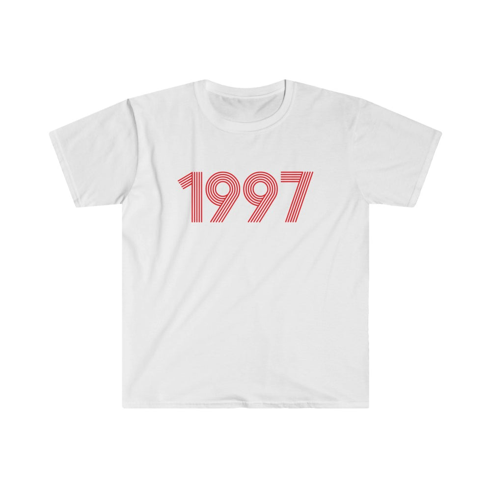 1997 Retro Red Softstyle Tee - TalkPeng