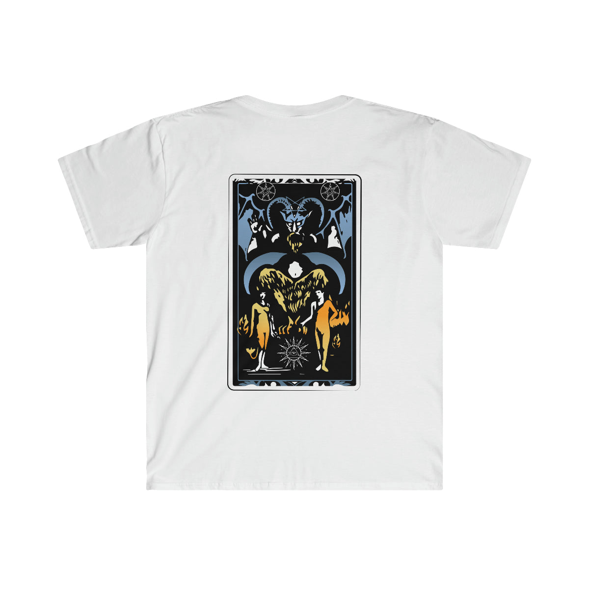 Capricorn Card Softstyle Tee - TalkPeng