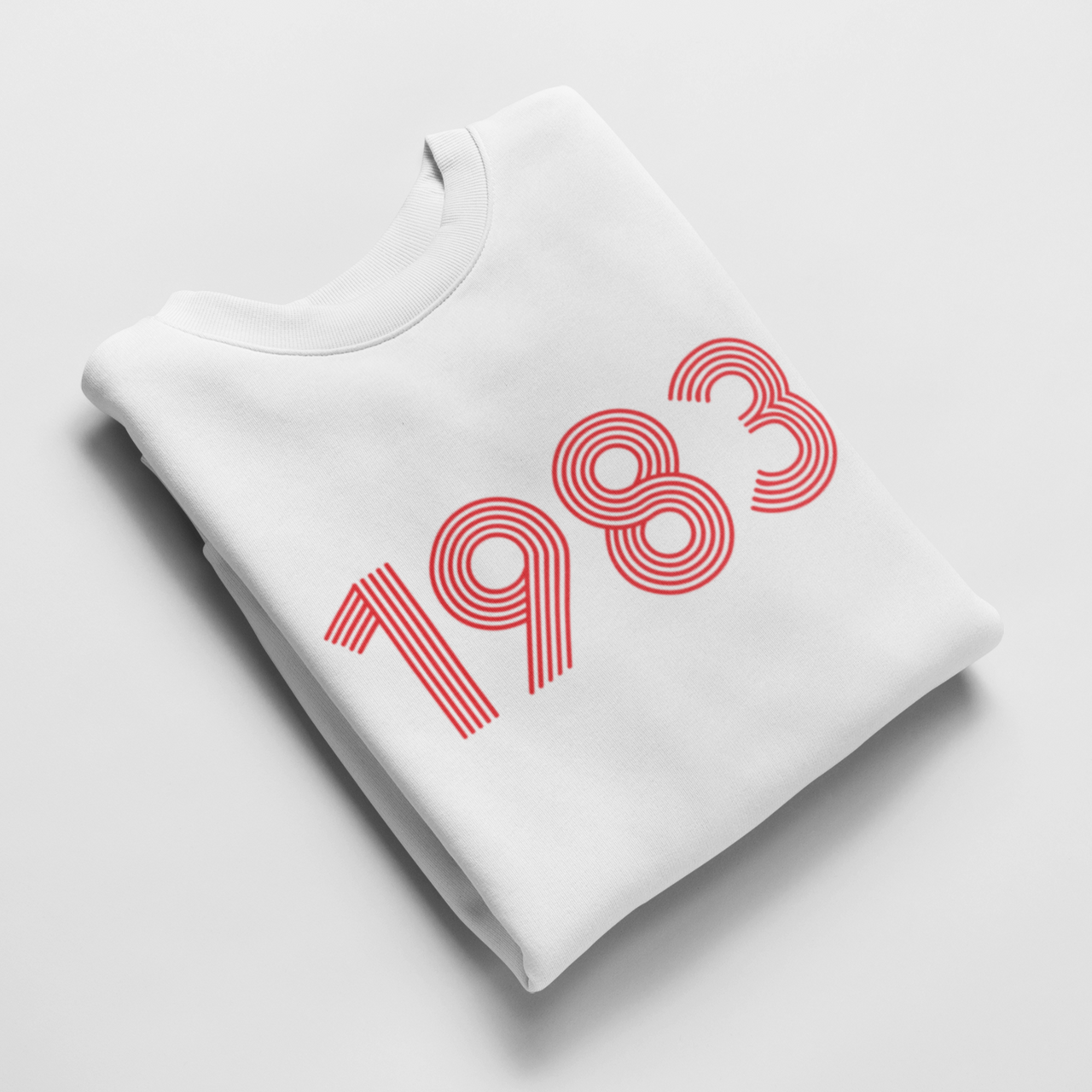1983 Retro Red Unisex Sweater - TalkPeng