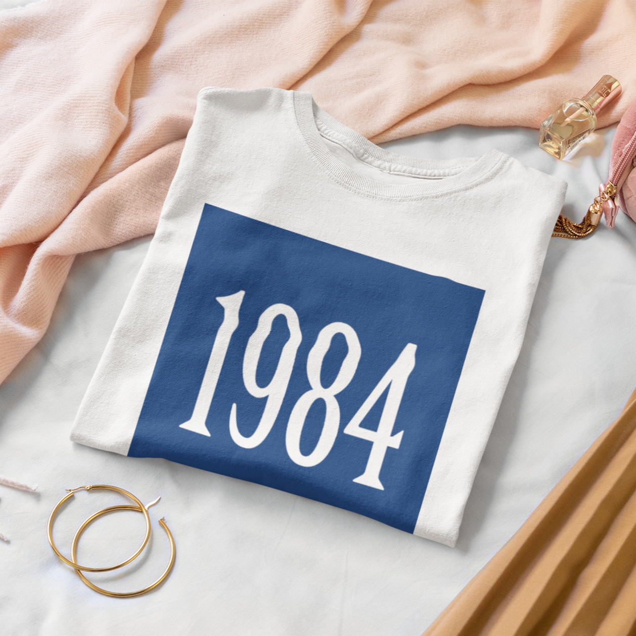 1984 'Feeling Blue' Women's Tee - TalkPeng