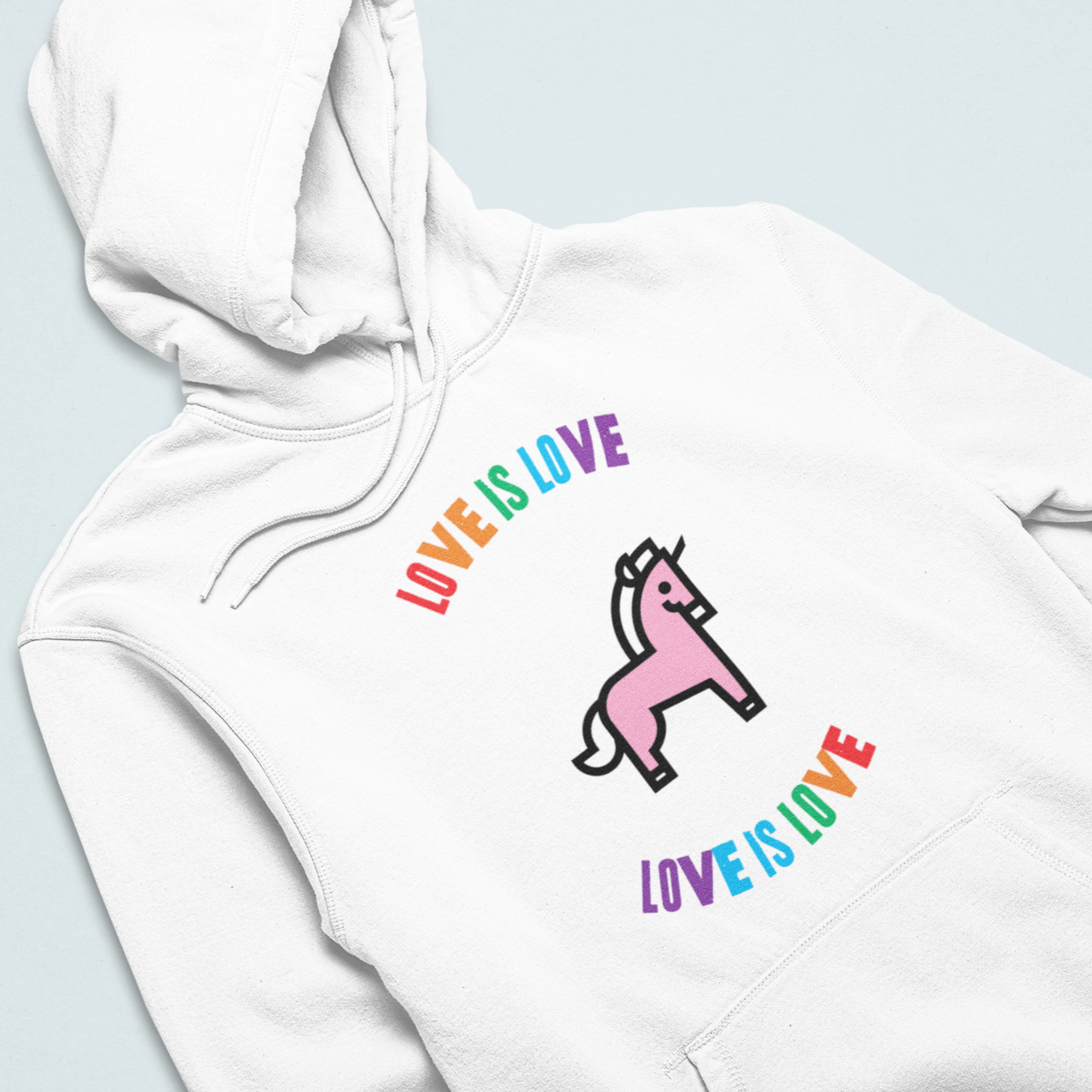 Love is love is love Hoodie - TalkPeng