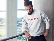 'Hangry' Unisex Sweater - TalkPeng